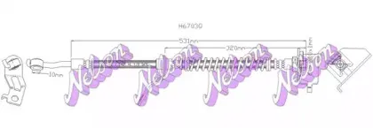 Тормозной шланг KAWE купить