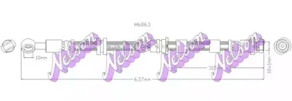 Тормозной шланг KAWE купить