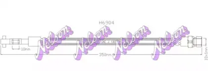 Тормозной шланг KAWE купить