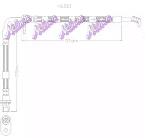 Тормозной шланг KAWE купить