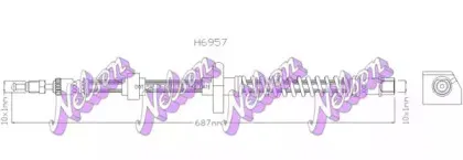 Тормозной шланг KAWE купить