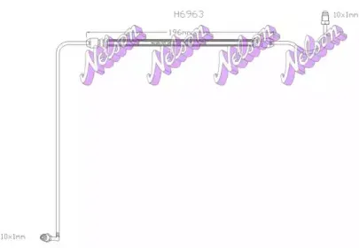 Тормозной шланг KAWE купить