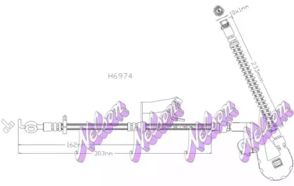 Тормозной шланг KAWE купить