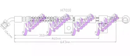 Тормозной шланг KAWE купить