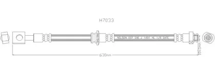 Тормозной шланг KAWE купить