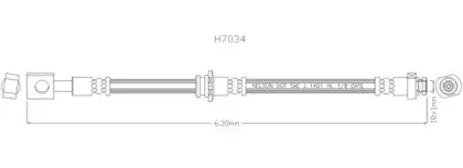 Тормозной шланг KAWE купить