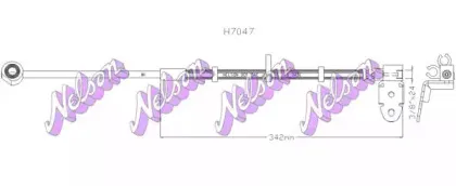 Тормозной шланг KAWE купить