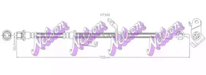 Тормозной шланг KAWE купить