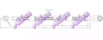 Тормозной шланг KAWE купить