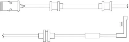 Сигнализатор, износ тормозных колодок KAWE купить