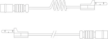 Сигнализатор, износ тормозных колодок KAWE купить