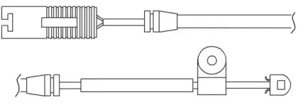 Сигнализатор, износ тормозных колодок KAWE купить