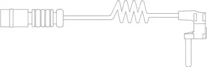 Сигнализатор, износ тормозных колодок KAWE купить