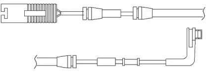 Сигнализатор, износ тормозных колодок KAWE купить