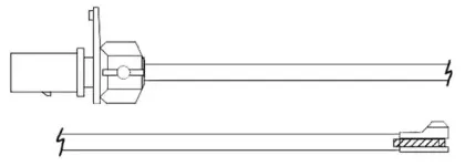 Сигнализатор, износ тормозных колодок KAWE купить