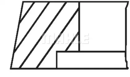 Воздушный фильтр MAHLE ORIGINAL купить