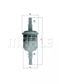 Топливный фильтр MAHLE ORIGINAL купить