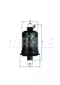 Топливный фильтр MAHLE ORIGINAL купить