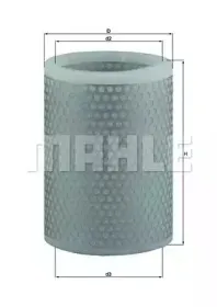 Воздушный фильтр MAHLE ORIGINAL купить