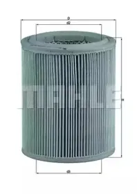 Воздушный фильтр MAHLE ORIGINAL купить