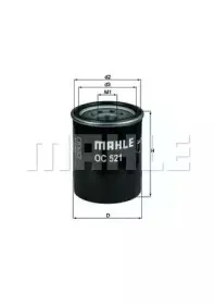 Масляный фильтр MAHLE ORIGINAL купить