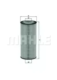 Топливный фильтр MAHLE ORIGINAL купить