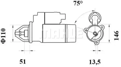 Топливный фильтр MAHLE ORIGINAL купить