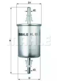 KL83     (MAHLE) MAHLE ORIGINAL купить