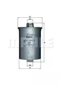 Топливный фильтр MAHLE ORIGINAL купить