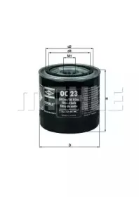 Масляный фильтр MAHLE ORIGINAL купить