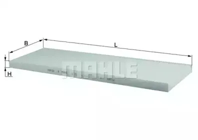 Фильтр, воздух во внутренном пространстве MAHLE ORIGINAL купить
