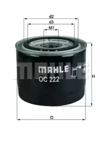 Масляный фильтр MAHLE ORIGINAL купить