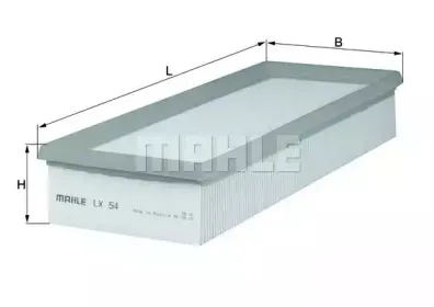 Воздушный фильтр MAHLE ORIGINAL купить