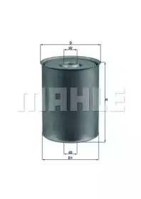 Топливный фильтр MAHLE ORIGINAL купить
