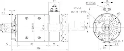 Топливный фильтр MAHLE ORIGINAL купить