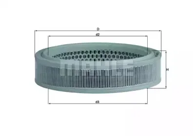 Воздушный фильтр MAHLE ORIGINAL купить