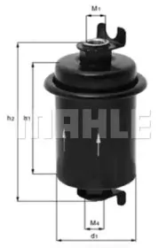 Топливный фильтр MAHLE ORIGINAL купить