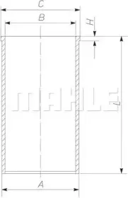 Термостат, охлаждающая жидкость MAHLE ORIGINAL купить