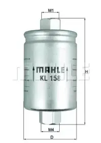 Топливный фильтр MAHLE ORIGINAL купить