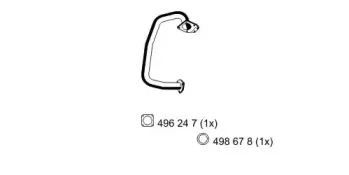 Труба выхлопного газа ERNST купить