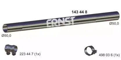 Труба выхлопного газа ERNST купить