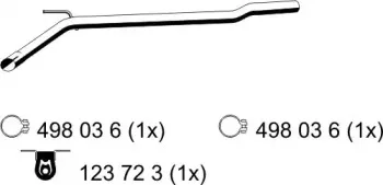 Труба выхлопного газа ERNST купить