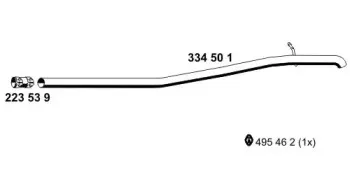 Труба выхлопного газа ERNST купить
