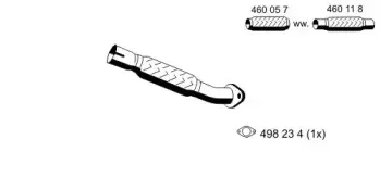 Труба выхлопного газа ERNST купить