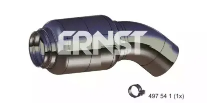 Гофрированная труба, выхлопная система ERNST купить