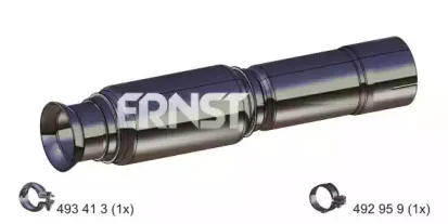 Гофрированная труба, выхлопная система ERNST купить