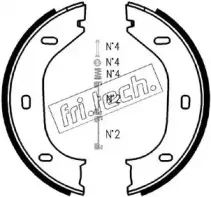 Комплект тормозных колодок, стояночная тормозная система fri.tech. купить