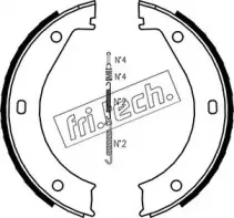Комплект тормозных колодок, стояночная тормозная система fri.tech. купить