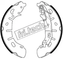 Комплект тормозных колодок fri.tech. купить