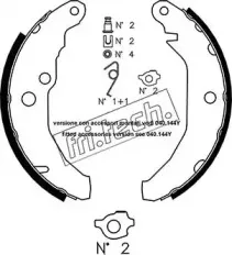 Комплект тормозных колодок fri.tech. купить